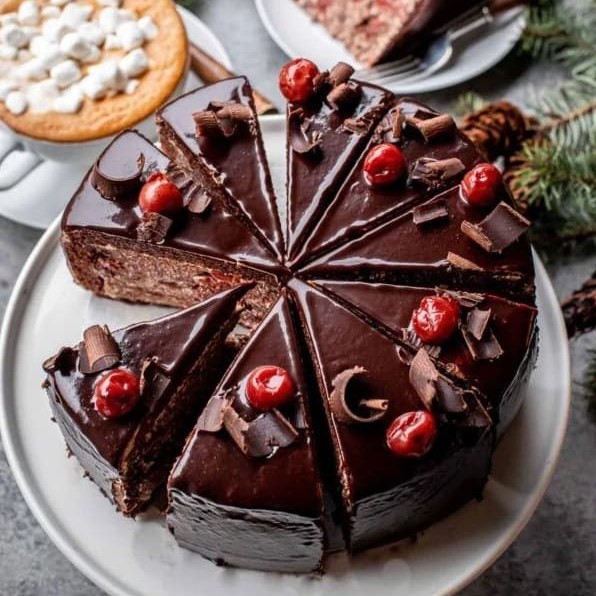 Chocolate Cherry Cake